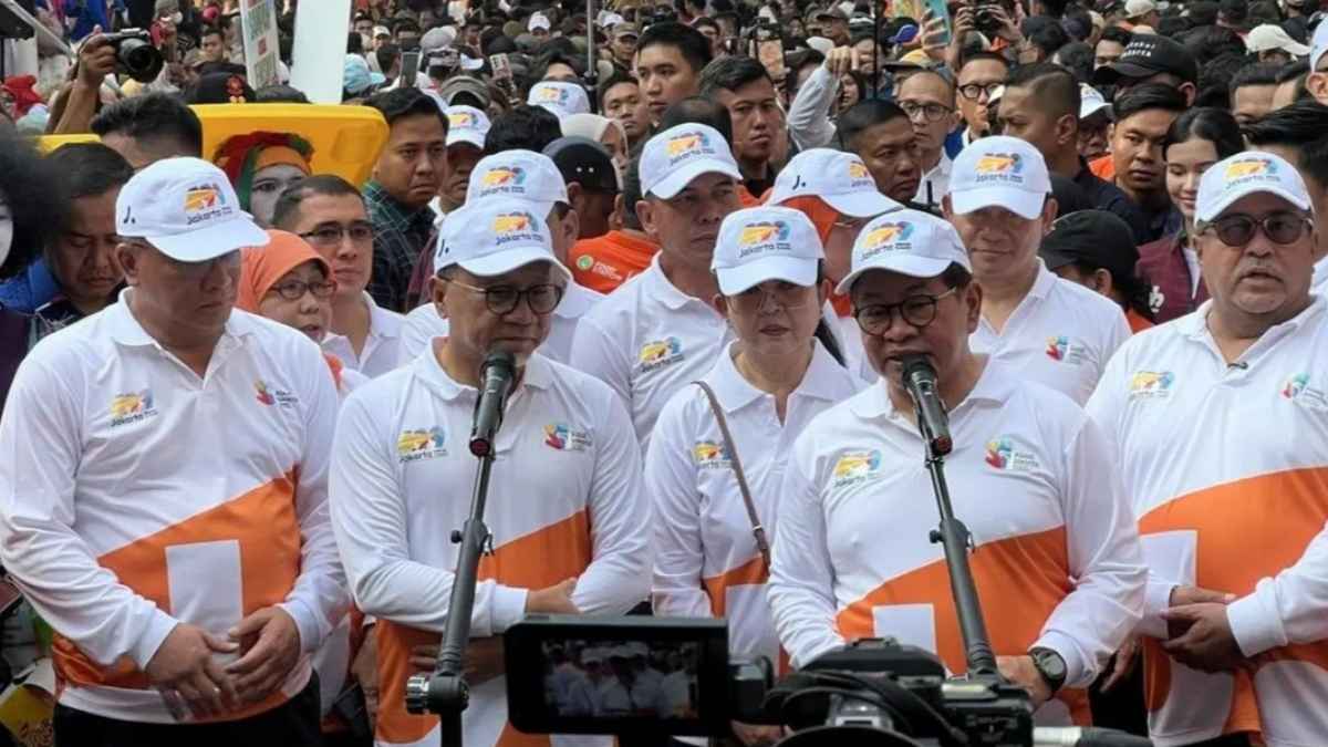 Antusias Warga Membludak di CFD Rasuna Said, Pramono: Saya Kaget
