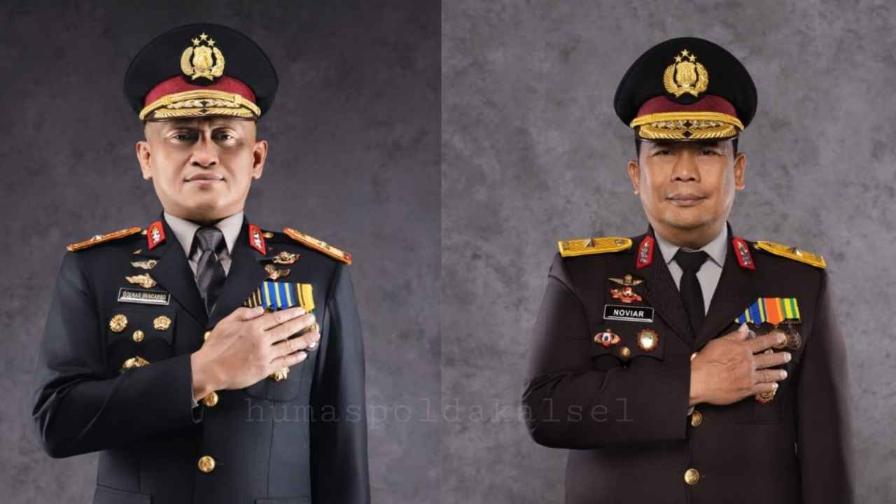 Brigjen Pol Noviar Kembali ke Kalsel, Kini Jadi Wakapolda