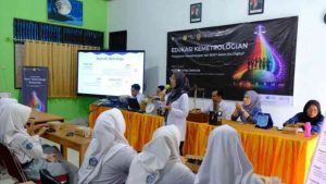 BSML Regional III Edukasi Pentingnya Alat Ukur Akurat kepada Pelajar di Banjarbaru dan Banjarmasin