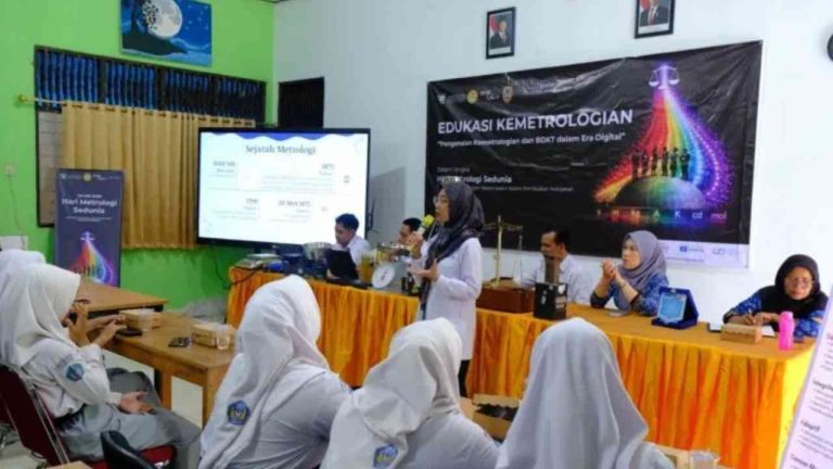 BSML Regional III Edukasi Pentingnya Alat Ukur Akurat kepada Pelajar di Banjarbaru dan Banjarmasin