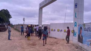 Gaji Tak Kunjung Cair, Pekerja Proyek Sekolah Rakyat di Banjarbaru Lakukan Aksi Mogok Kerja