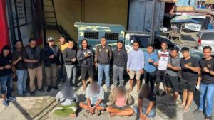 Polresta Banjarmasin Tangkap Empat Preman Pelaku Pungli di SPBU