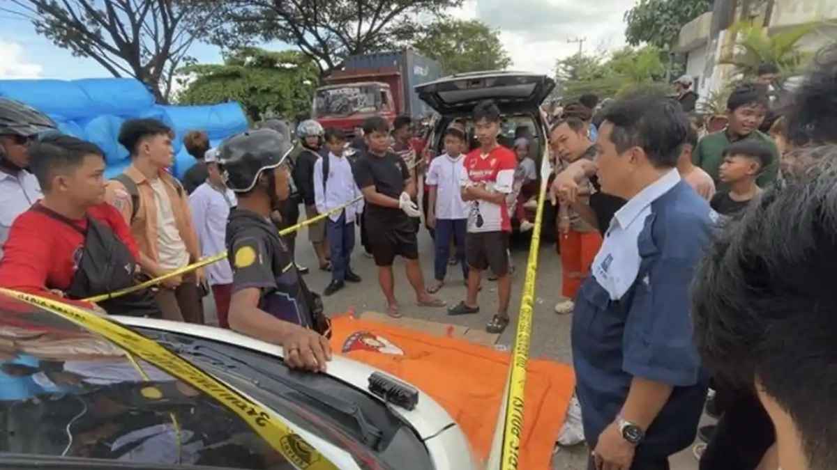 Tragis! Pelajar SMP di Banjarmasin Tewas Terlindas Truk Puso Saat Pulang Sekolah