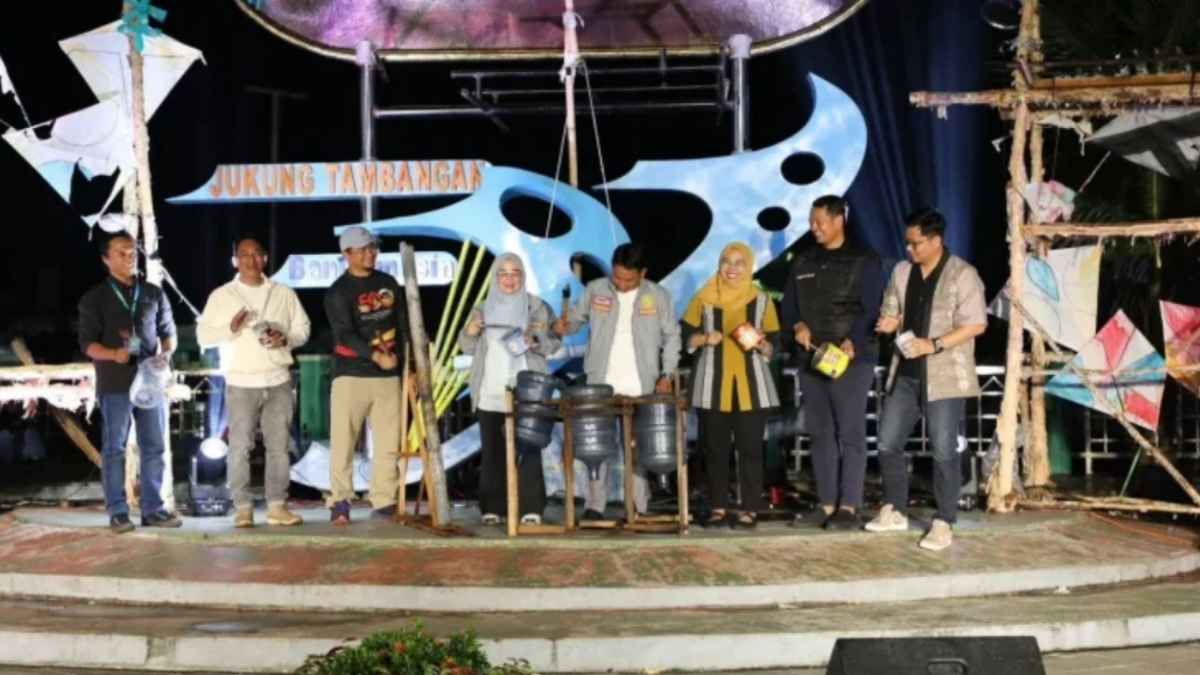 Wali Kota Yamin Buka Festival Musik Sampah di Kelayan, Angkat Isu Lingkungan Lewat Seni