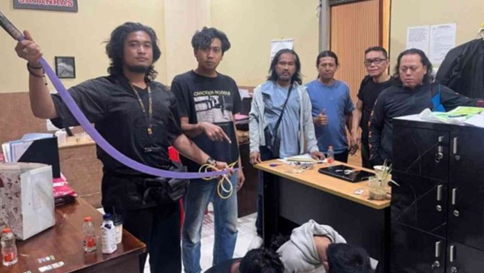 Polresta Banjarmasin Amankan Dua ABH Pembawa Celurit di Kawasan Pasar Lama