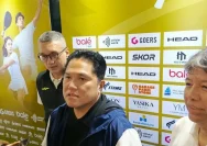 Erick Thohir saat memberikan keterangan pers terkait capaian kontingen Indonesia di Asian Games 2026