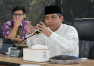 Grafik hasil survei kinerja menteri Kabinet Merah Putih oleh lembaga IPO
