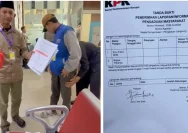 Kantor Komisi Pemberantasan Korupsi di Jakarta sebagai tempat pelaporan dugaan politik uang Muktamar NU oleh PCNU Sekadau.