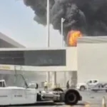 Kelompok Houthi Serang Bandara Riyadh Satu Pesawat Dilaporkan Rusak Parah Kondisi bandara setelah serangan rudal di Riyadh Arab Saudi