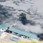 Banjir Bandang Terjang Distrik Gorkha Nepal Akibat Longsor yang Menyumbat Aliran Sungai Kondisi wilayah terdampak banjir bandang di Distrik Gorkha, Nepal