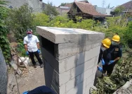 Lokasi tungku pembakaran yang dibangun pelaku pembunuhan di Madiun