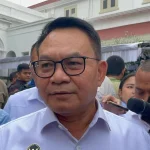 Menko Polkam Dudung Abdurachman memberikan keterangan pers usai taklimat bersama Presiden Prabowo