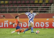 Para pemain Persib Bandung merayakan kemenangan atas Port FC di ASEAN Club Championship