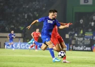 Pemain Persib Bandung merayakan gol dalam pertandingan AFC Champions League Two