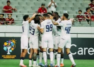 Pertandingan ASEAN Club Championship antara Port FC melawan Persib Bandung di Stadion PAT Bangkok
