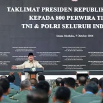 Pertemuan Presiden Prabowo Subianto dengan jajaran pimpinan TNI dan Polri di Istana Kepresidenan Jakarta