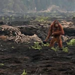 BKSDA Evakuasi Orang Utan yang Berjalan Kebingungan di Jalan Raya Kotawaringin Barat Petugas BKSDA Kalimantan Tengah melakukan evakuasi terhadap orang utan yang berada di kawasan jalan raya.