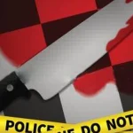 Polisi mengamankan lokasi penusukan sopir taksi listrik di Pademangan Jakarta Utara