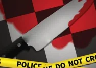 Polisi mengamankan lokasi penusukan sopir taksi listrik di Pademangan Jakarta Utara