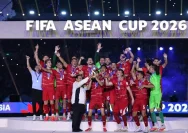 Presiden Prabowo Subianto memberikan keterangan pers usai laga final FIFA ASEAN Cup 2026 di Stadion Utama Gelora Bung