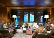 Presiden Prabowo Subianto menyambut Sekretaris Jenderal PBB Antonio Guterres di Hambalang
