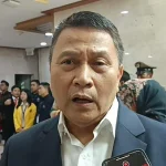 Presiden Prabowo Subianto saat mengumumkan perombakan kabinet