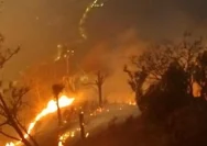 Proses penanganan kebakaran hutan dan lahan di kawasan Taman Nasional Bromo Tengger Semeru