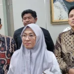 Sitti Husniah Talenrang saat masih menjabat sebagai Bupati Gowa