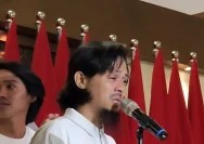 Suasana kedatangan empat WNI kru kapal MT Honour-25 di Bandara Soekarno-Hatta