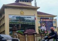 Suasana markas besar Kepolisian Republik Indonesia