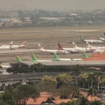 Operasional Penerbangan Bandara Soekarno-Hatta ke Arab Saudi Tetap Berjalan Normal Suasana operasional di Bandara Internasional Soekarno-Hatta