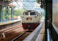 Suasana Stasiun Gambir Jakarta