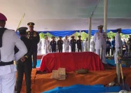Upacara pemakaman militer mantan Panglima TNI Laksamana Purn Widodo AS di TMP Kalibata Jakarta